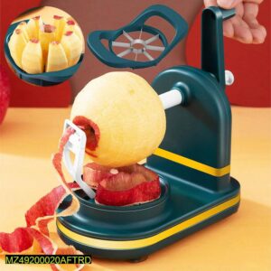 3-in-1 Apple Peeler, Corer & Slicer - Effortless Peeling for Apples & Pears (Stainless Steel Blade)