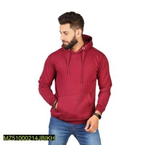 Men's Classic Fleece Hoodie - Soft & Simple (Multiple Sizes Available)