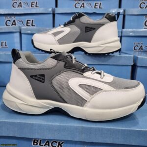 Grey Glowing Gripper Jogger Shoes - Men's Sizes 40-45 (8611)